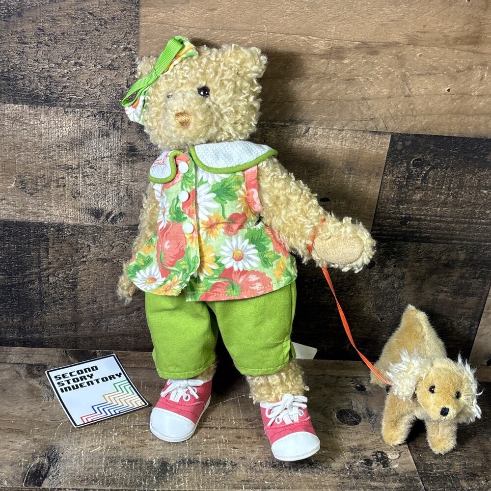 Schwinn Douglas Company Classics Limited Edition /1500 BEAR WITH DOG Plush